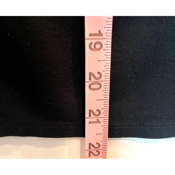 J.Jill Wearever Collection Smooth Fit Pencil Skirt Pull On Large Black Casual - Picture 5 of 6